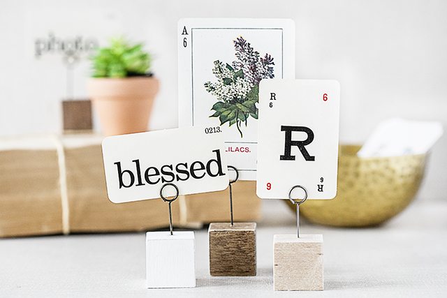 Simple Photo Holder  Great Place Card Holder too! - Live Laugh Rowe